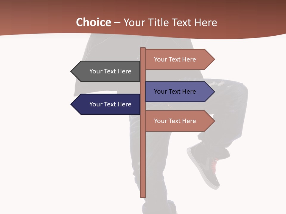 Cool Lifestyle Portrait PowerPoint Template