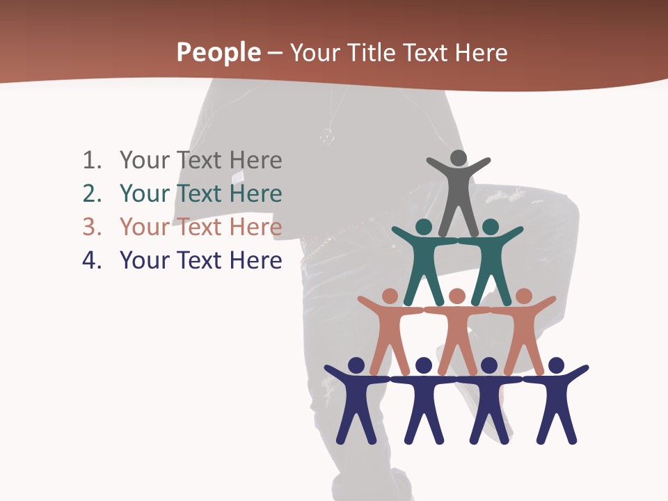 Cool Lifestyle Portrait PowerPoint Template