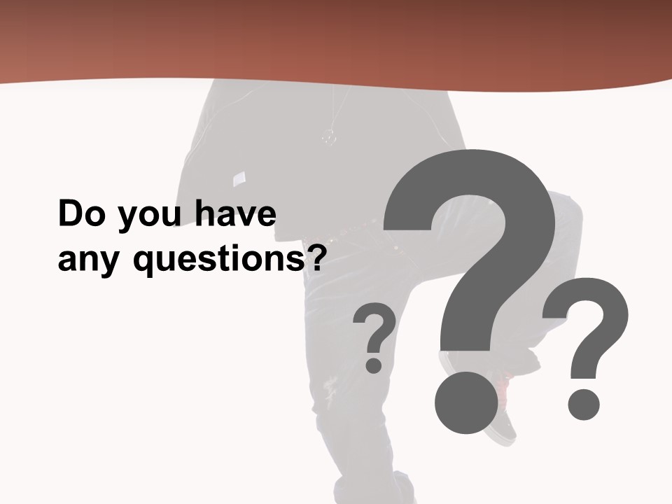 Cool Lifestyle Portrait PowerPoint Template