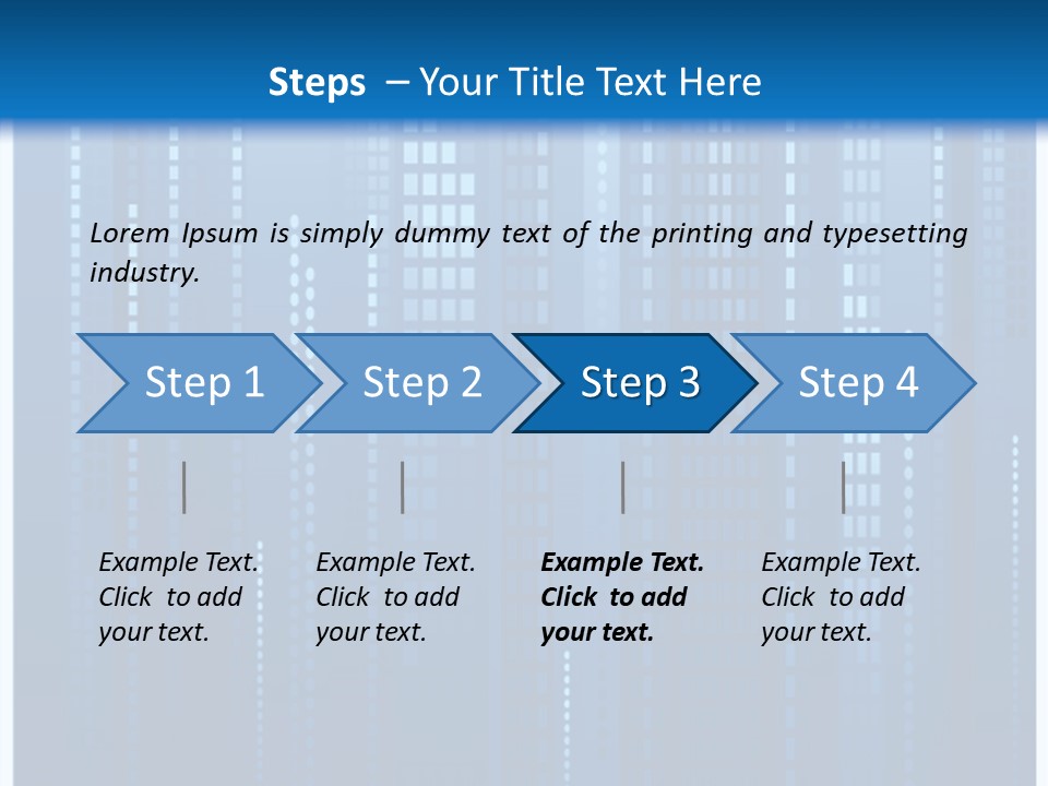 Retro Structure Corporate PowerPoint Template