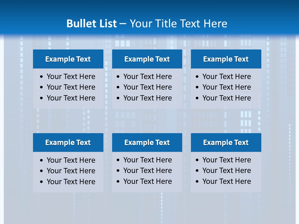 Retro Structure Corporate PowerPoint Template