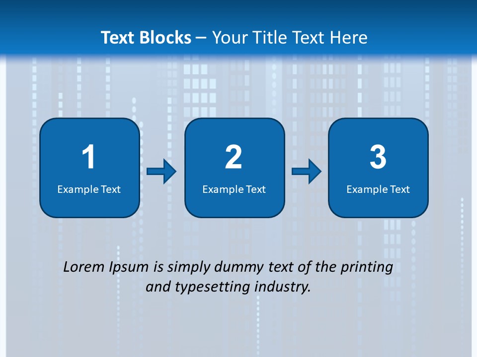 Retro Structure Corporate PowerPoint Template