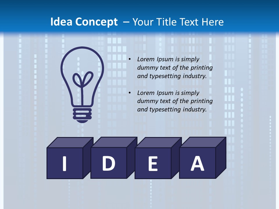 Retro Structure Corporate PowerPoint Template