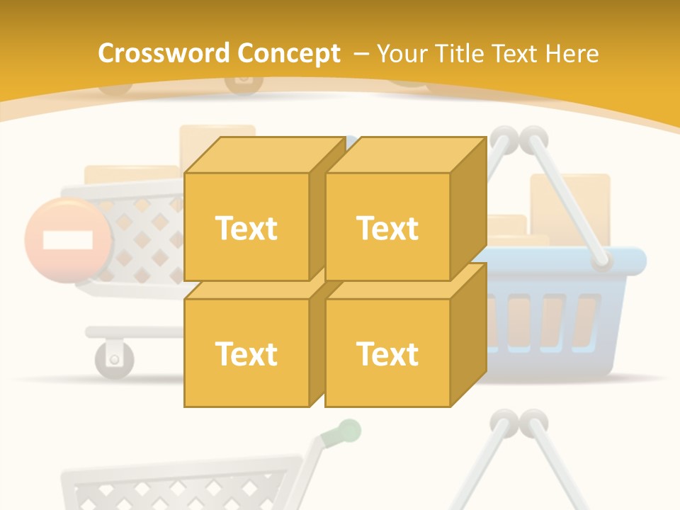 Check Isolated Plus PowerPoint Template