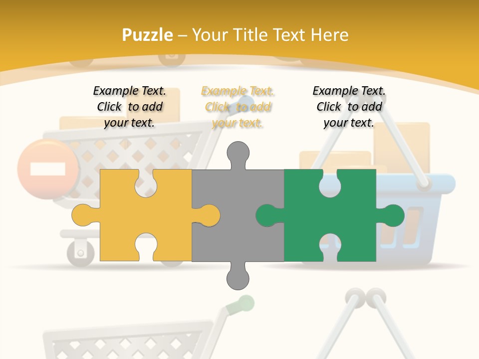 Check Isolated Plus PowerPoint Template