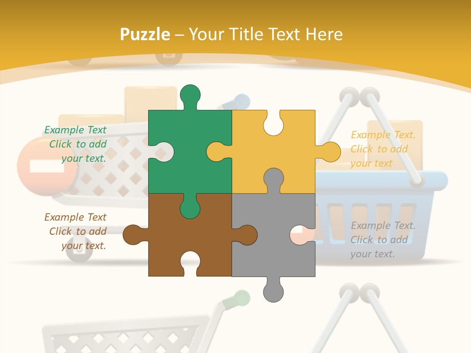 Check Isolated Plus PowerPoint Template