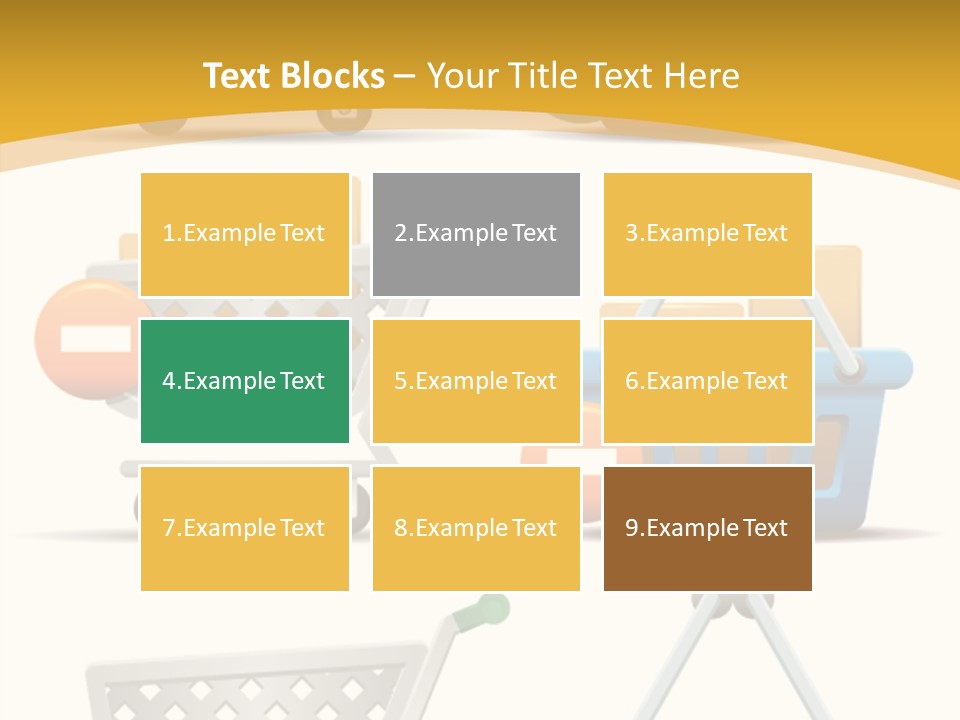 Check Isolated Plus PowerPoint Template