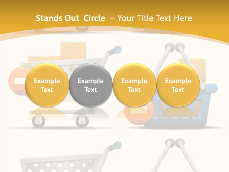 Check Isolated Plus PowerPoint Template