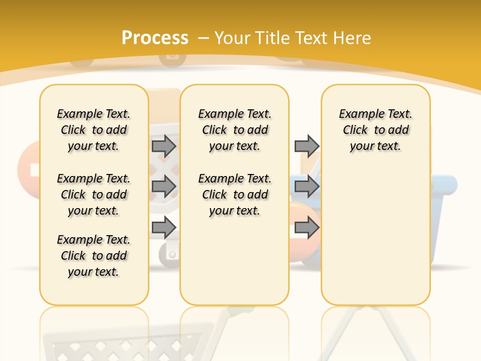 Check Isolated Plus PowerPoint Template