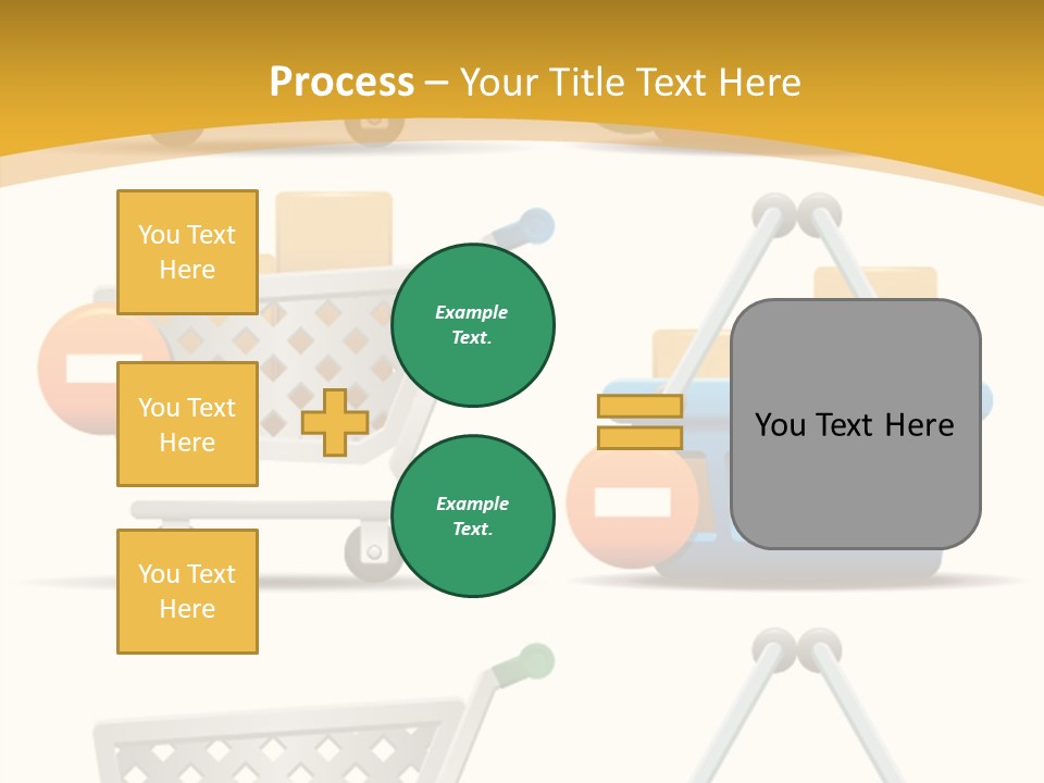 Check Isolated Plus PowerPoint Template