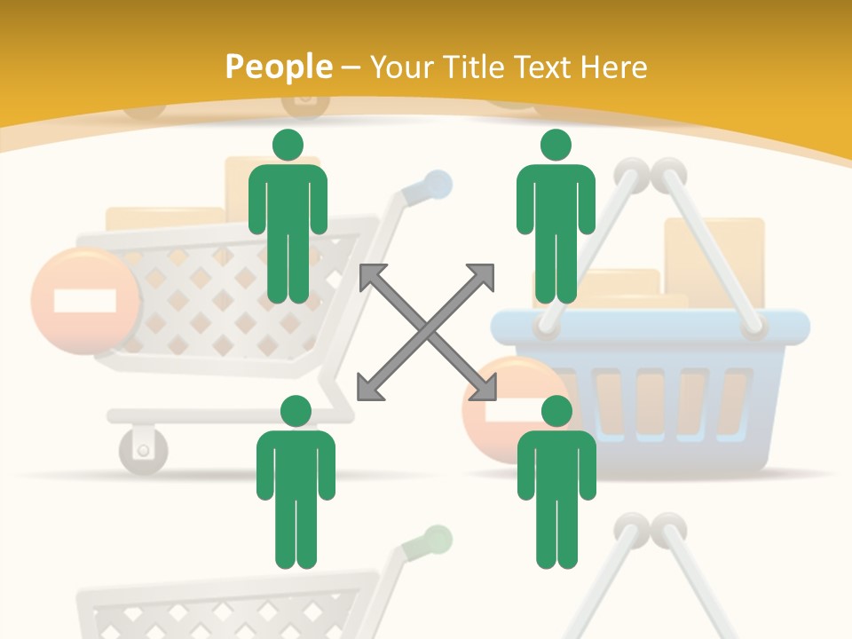 Check Isolated Plus PowerPoint Template
