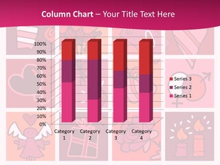 Ring Flowers Drawing PowerPoint Template