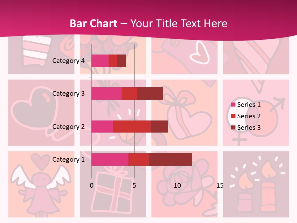Ring Flowers Drawing PowerPoint Template