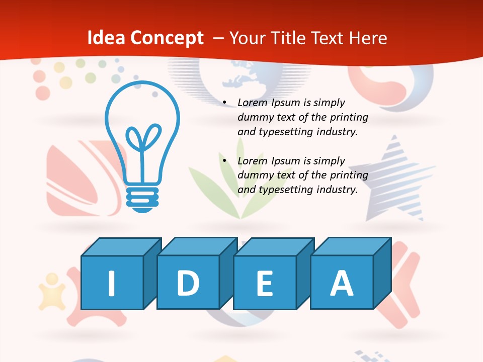 Illustration Stylish Modern PowerPoint Template