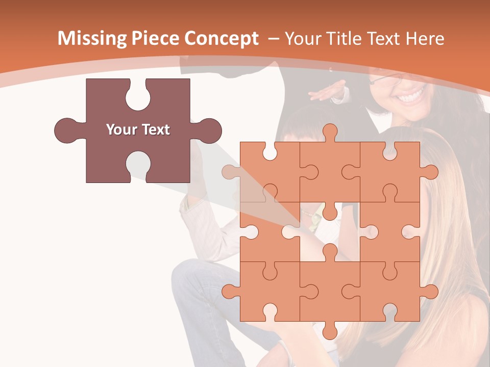 Adult Office Point PowerPoint Template