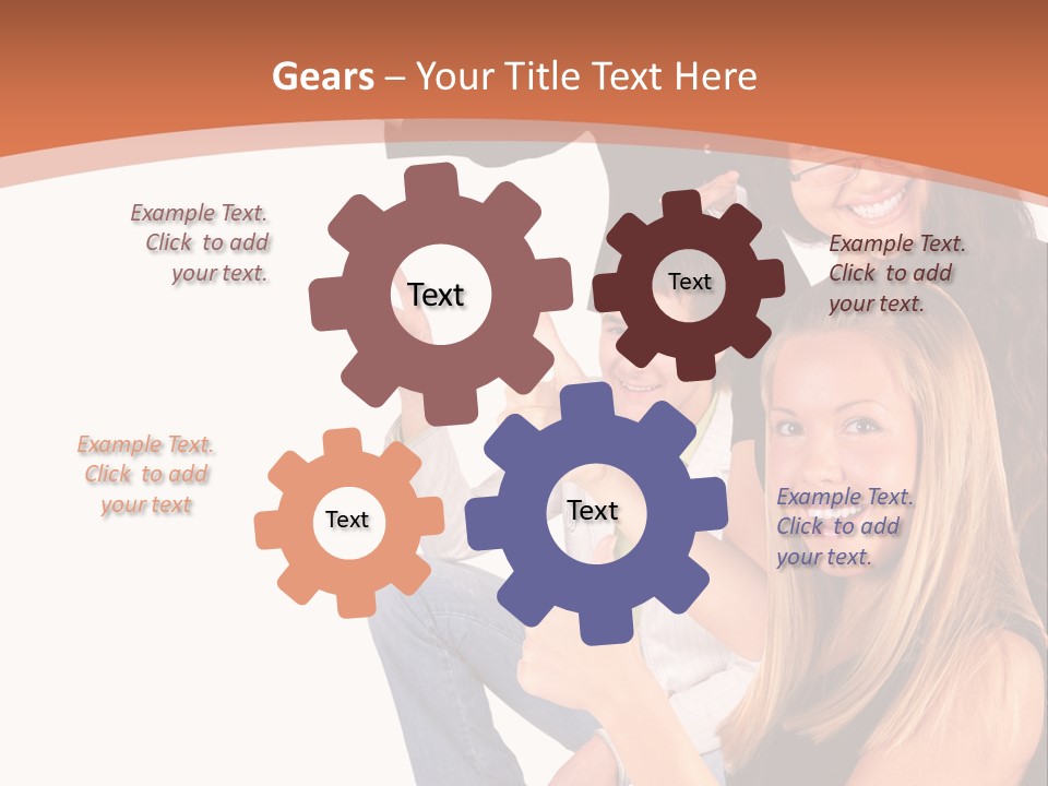 Adult Office Point PowerPoint Template