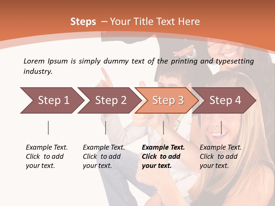 Adult Office Point PowerPoint Template