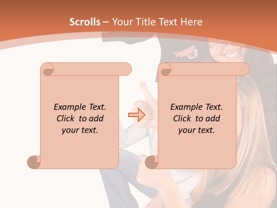 Adult Office Point PowerPoint Template