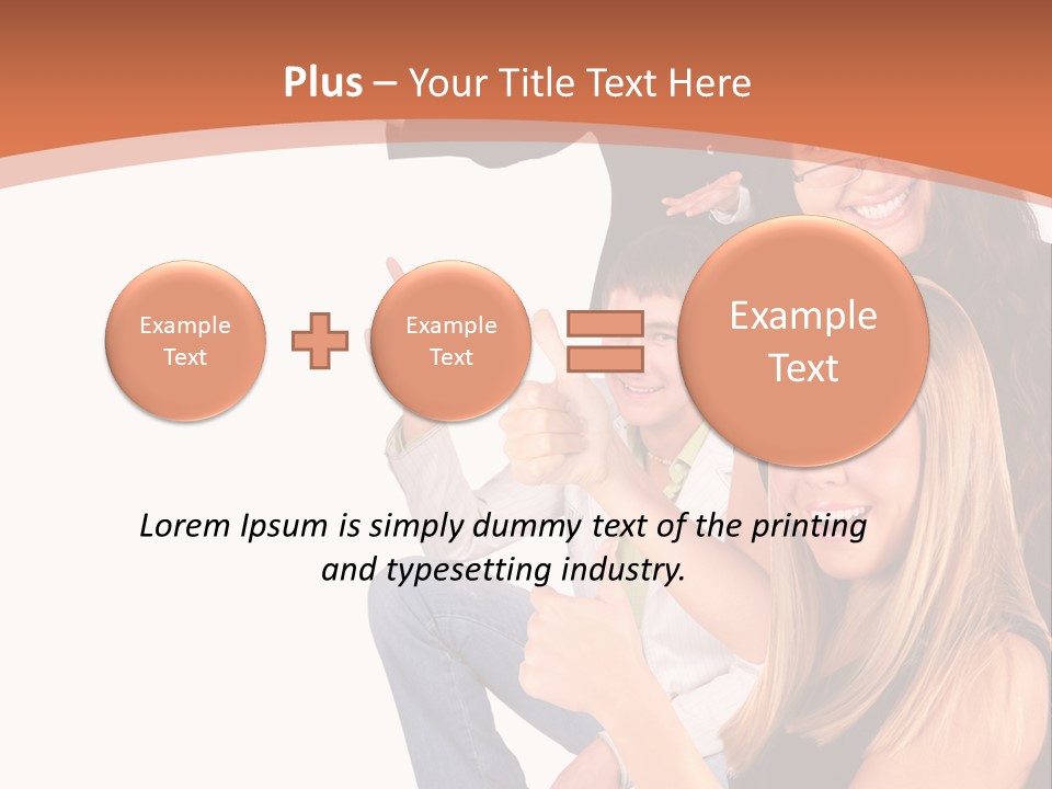 Adult Office Point PowerPoint Template