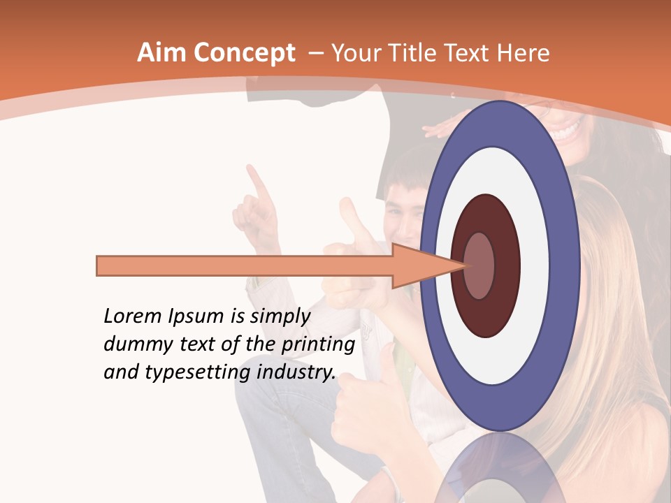 Adult Office Point PowerPoint Template