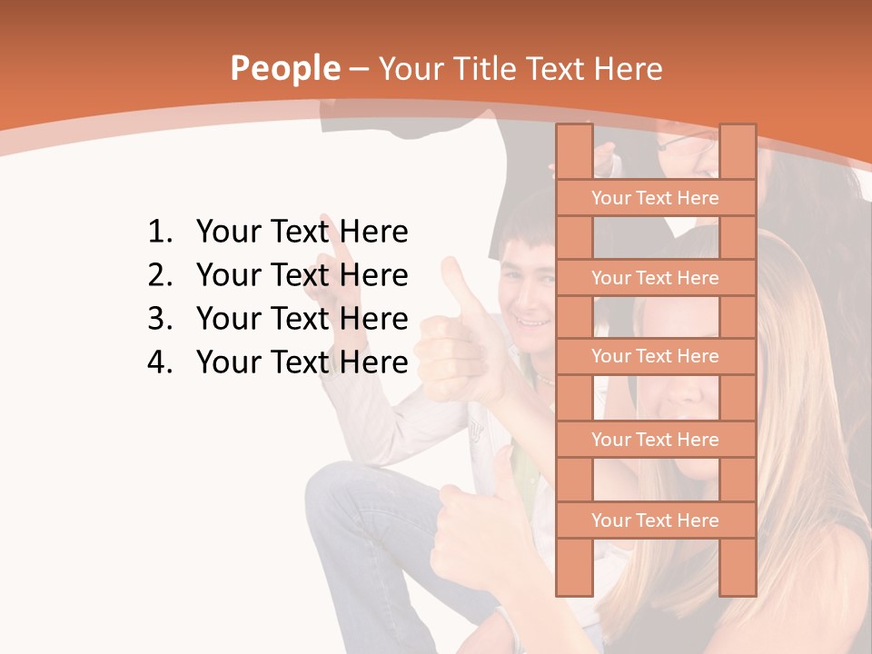 Adult Office Point PowerPoint Template