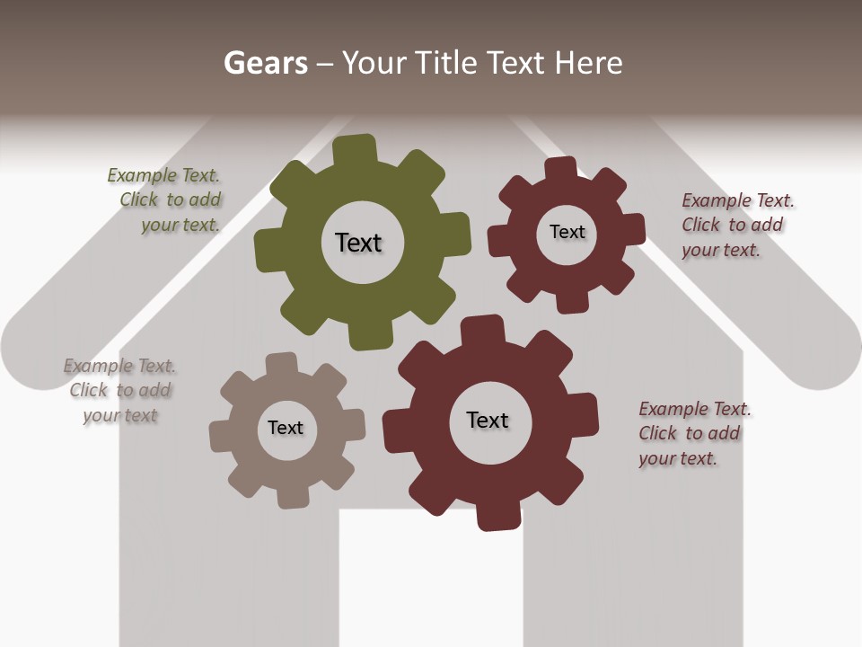 Decorate Object Merry PowerPoint Template