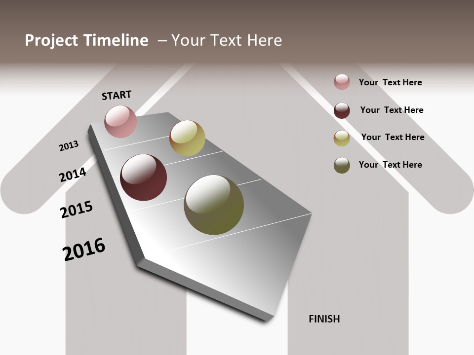 Decorate Object Merry PowerPoint Template