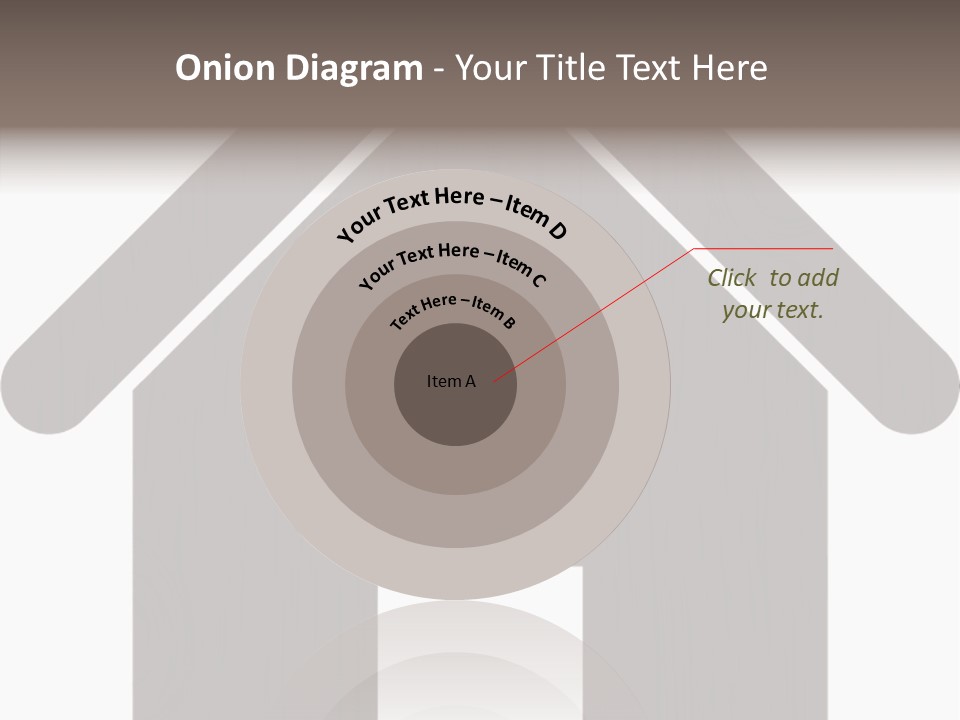 Decorate Object Merry PowerPoint Template