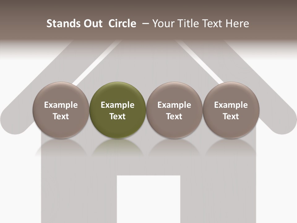 Decorate Object Merry PowerPoint Template