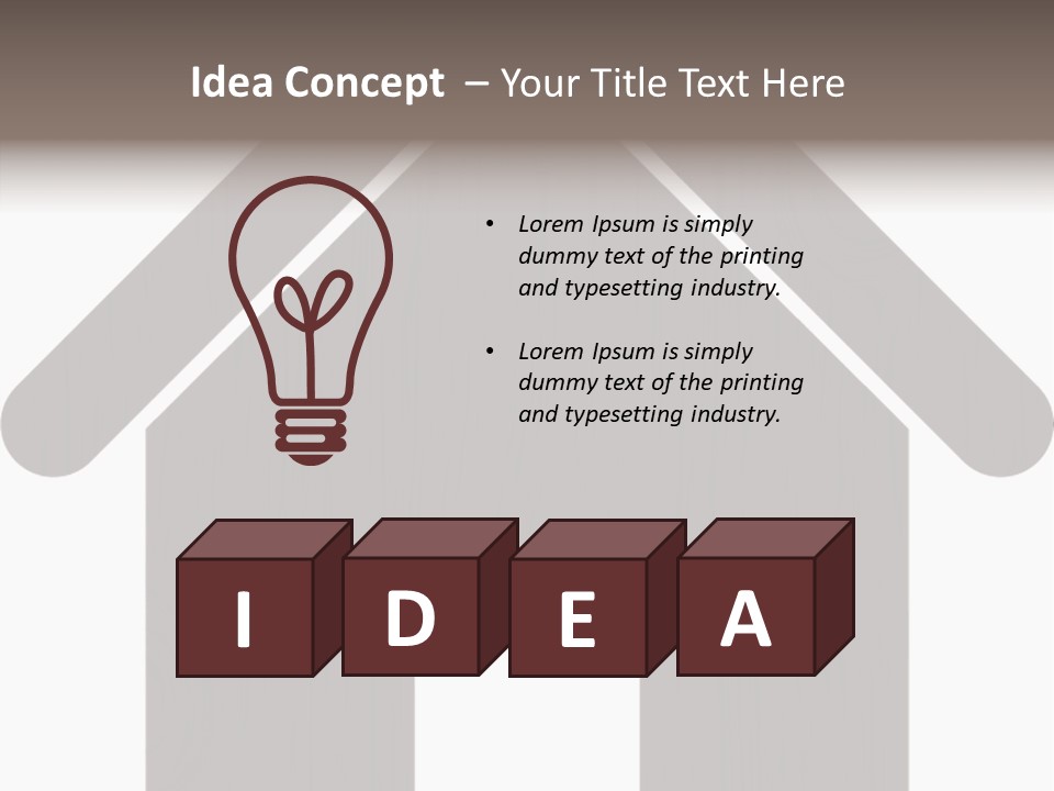 Decorate Object Merry PowerPoint Template