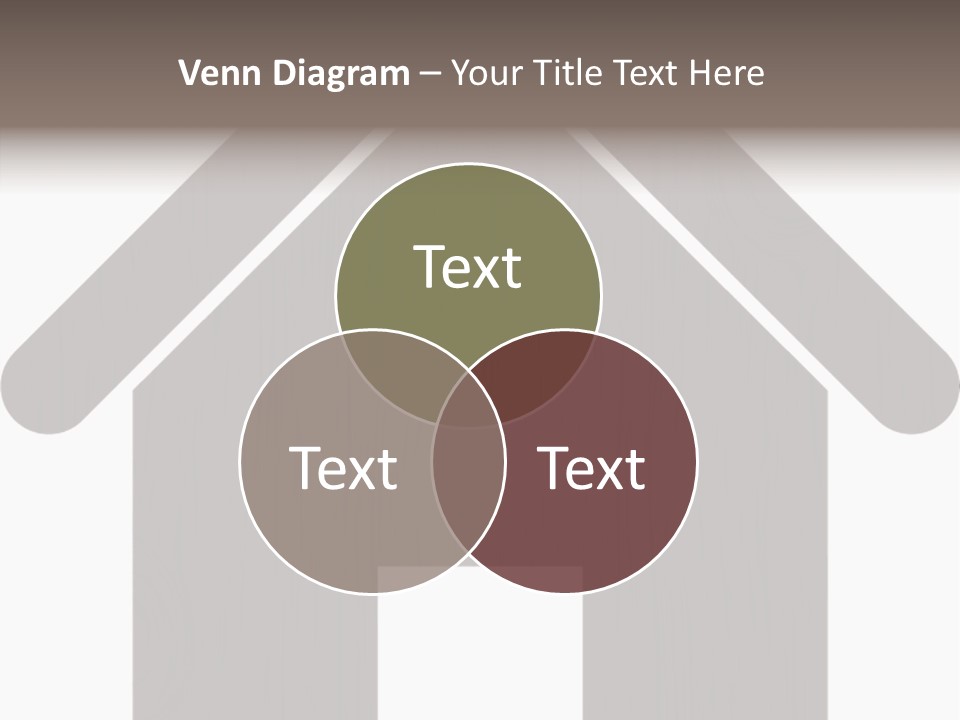 Decorate Object Merry PowerPoint Template