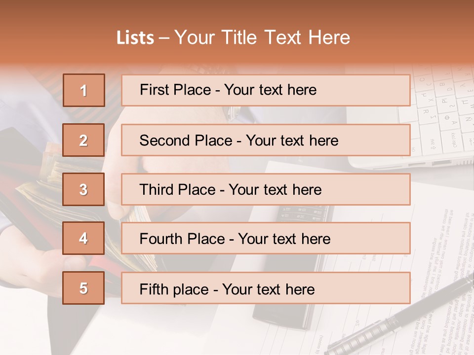 Wallet Concept Commerce PowerPoint Template