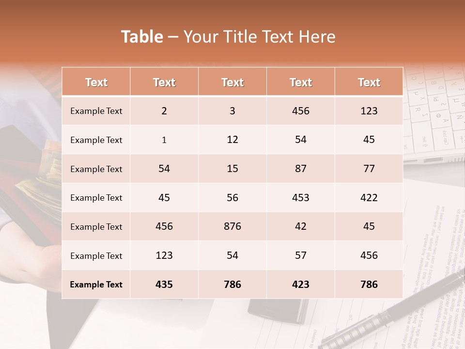 Wallet Concept Commerce PowerPoint Template