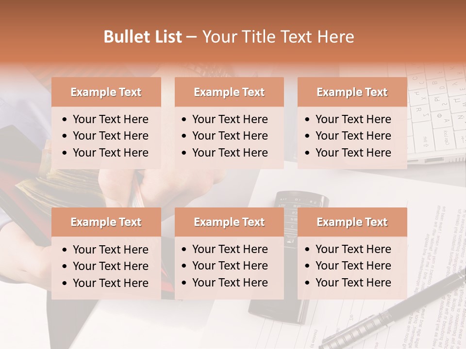 Wallet Concept Commerce PowerPoint Template