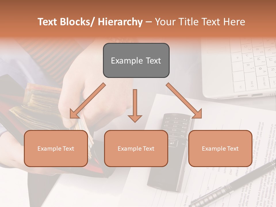 Wallet Concept Commerce PowerPoint Template