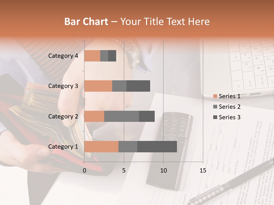 Wallet Concept Commerce PowerPoint Template