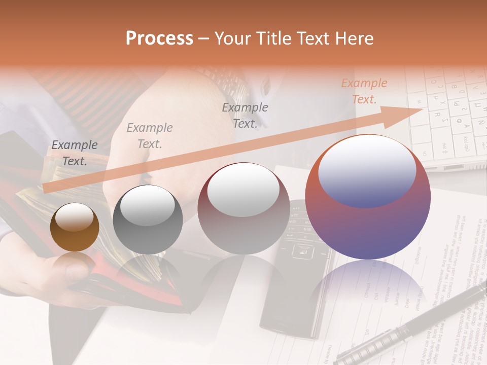 Wallet Concept Commerce PowerPoint Template