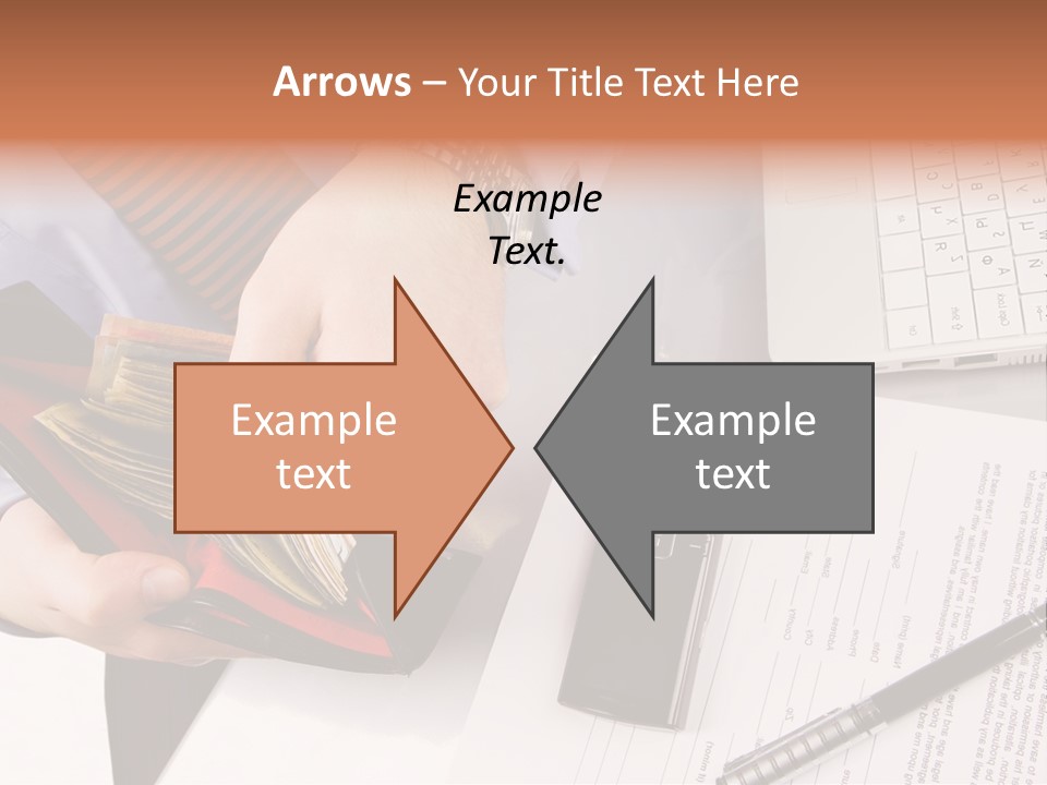 Wallet Concept Commerce PowerPoint Template