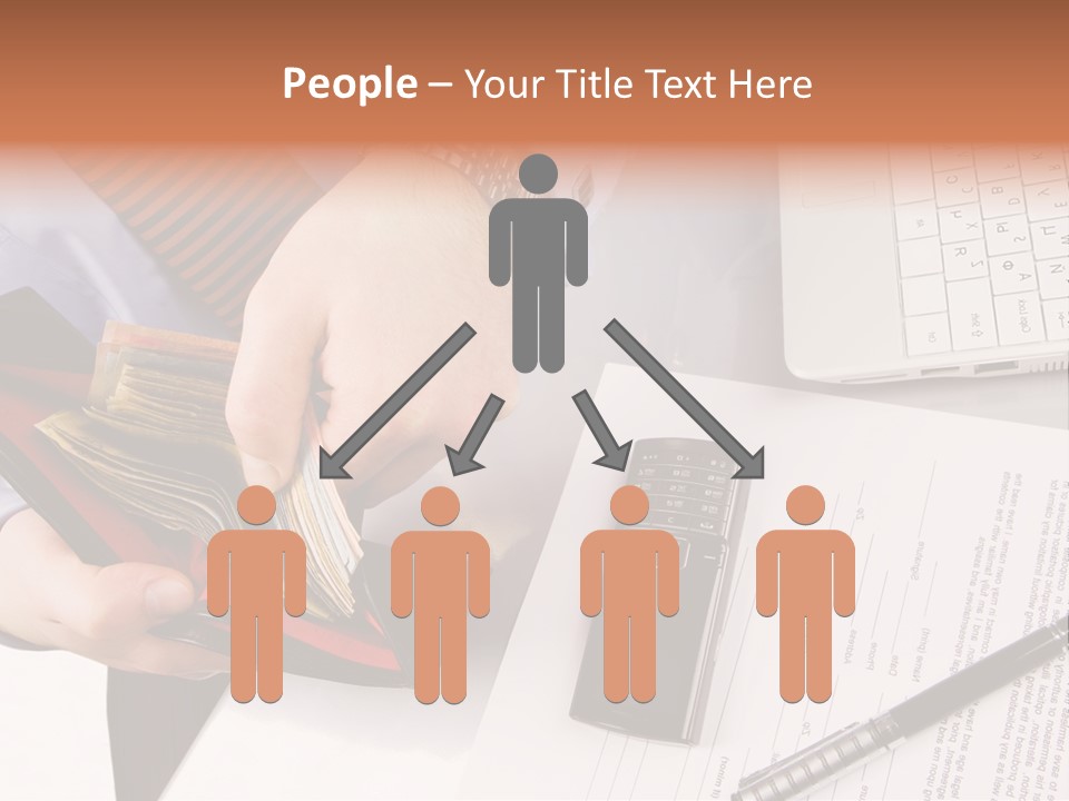 Wallet Concept Commerce PowerPoint Template