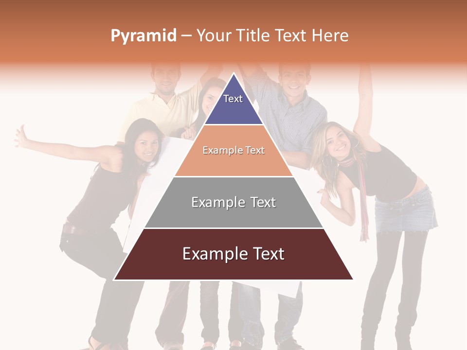 Cheerful Students Female PowerPoint Template