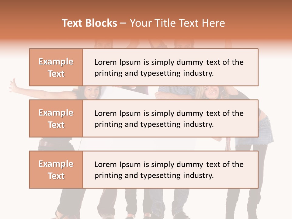 Cheerful Students Female PowerPoint Template