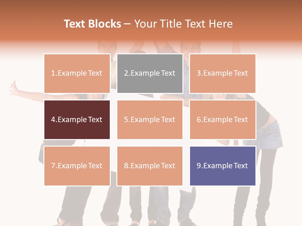 Cheerful Students Female PowerPoint Template