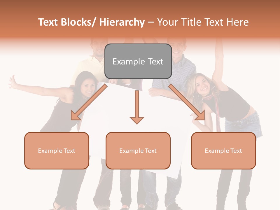Cheerful Students Female PowerPoint Template