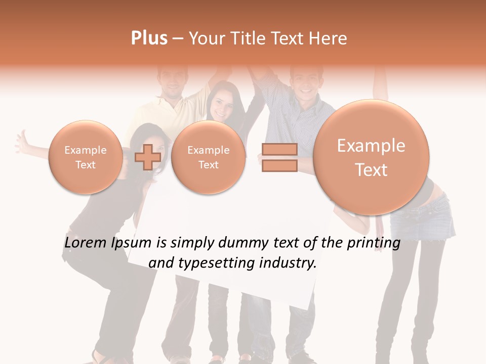 Cheerful Students Female PowerPoint Template