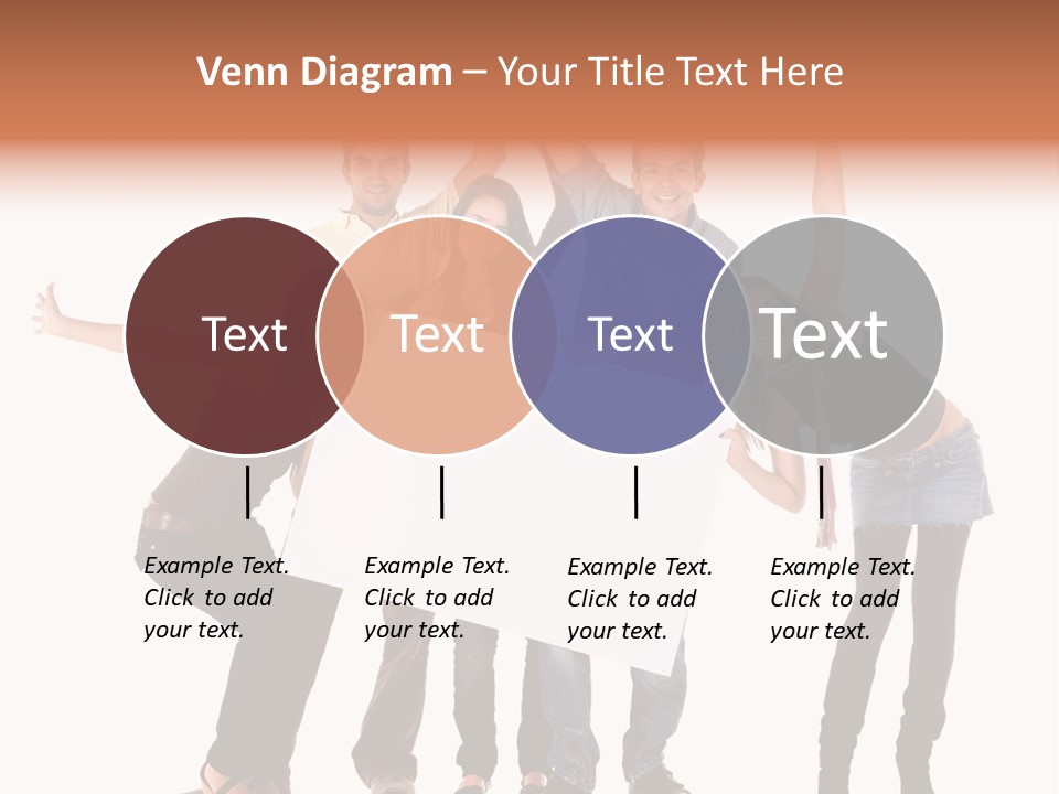 Cheerful Students Female PowerPoint Template