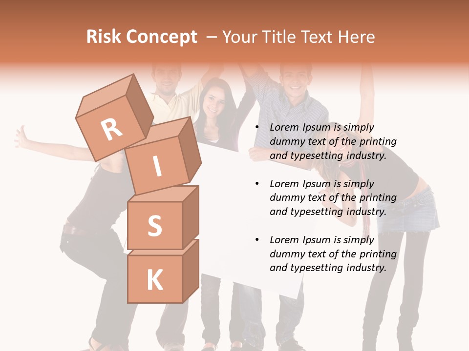 Cheerful Students Female PowerPoint Template