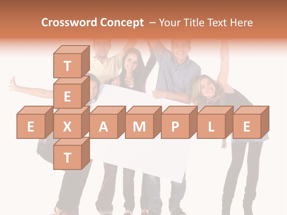 Cheerful Students Female PowerPoint Template