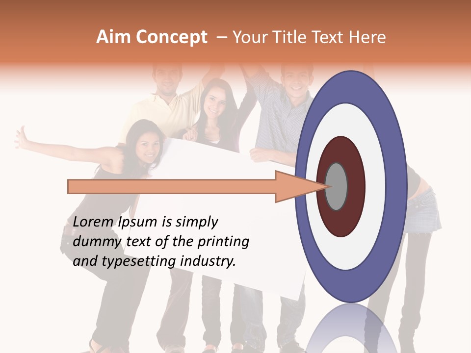 Cheerful Students Female PowerPoint Template