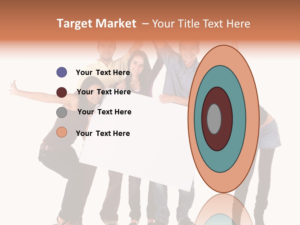 Cheerful Students Female PowerPoint Template