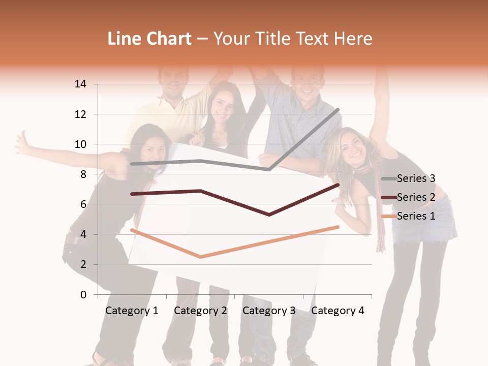 Cheerful Students Female PowerPoint Template